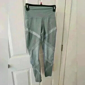 American Eagle Womens The Hugger Casual Leggings Green Size Medium